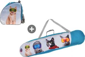 Snowsport Zestaw dla dzieci Pokrowiec Snowsport Snowboard Bag Cats 6in1 133cm + Pokrowiec na buty Boot Bag Cats 1