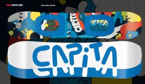Capita Snowboards Deska Capita Micro Mini 2024 90 cm 2