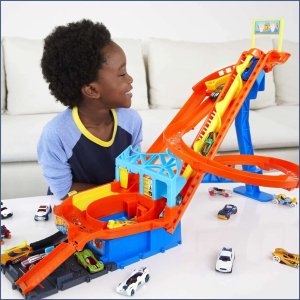 Hot Wheels HOT WHEELS ROLLERCOASTER ZESTAW RAJDOWY HDP04 1