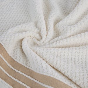 Eurofirany RĘCZNIK MADLEN (02) 50 X 90 CM KREMOWY 3