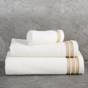 Eurofirany RĘCZNIK MADLEN (02) 50 X 90 CM KREMOWY 4