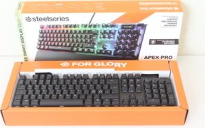 Klawiatura SteelSeries SALE OUT. SteelSeries Apex PRO Keyboard, NOR | SteelSeries | Black | Gaming keyboard | Wired | NOR | DEMO, SMALL SCRATCHES one size 4