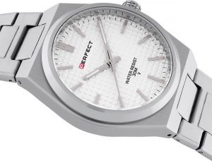 Zegarek Perfect Zegarek męski PERFECT M150-02 srebrny 2