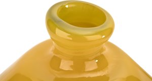 San Miguel Wazon szklany 32 cm żółty San Miguel recykling 5