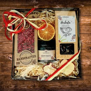 Ekoloco Kosz Prezentowy Zestaw Herbat Syrop Mikołajki Herbata 3 2