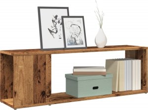 vidaXL vidaXL Szafka pod TV, stare drewno, 100x24x32 cm 1