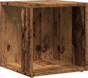 vidaXL vidaXL Stolik boczny, kolor starego drewna, 33x33x34 cm 2