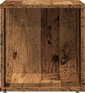 vidaXL vidaXL Stolik boczny, kolor starego drewna, 33x33x34 cm 4