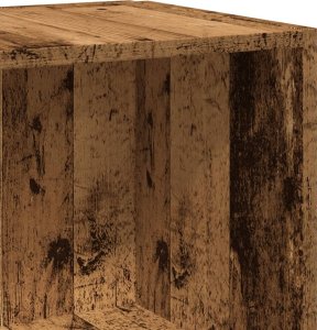 vidaXL vidaXL Stolik boczny, kolor starego drewna, 33x33x34 cm 7