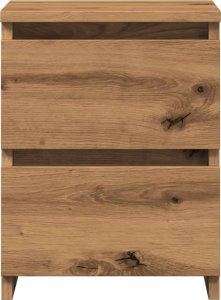 vidaXL Szafka nocna, dąb artisan, 30x30x40 cm 3