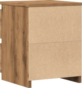 vidaXL Szafka nocna, dąb artisan, 30x30x40 cm 4