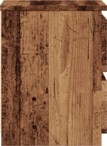 vidaXL vidaXL Szafka nocna, stare drewno 30x30x40 cm, materiał drewnopochodny 5