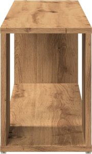 vidaXL vidaXL Szafka pod TV, dąb artisan, 100x24x32 cm 5