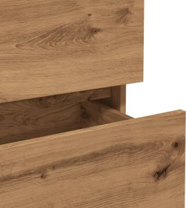 vidaXL Szafka, dąb artisan, 70x41x75 cm 8