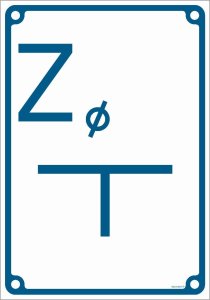 Mój dom Z - Tablica Orientacyjna Wodociągowa Zasuwy Płyta Sztywna Pcv 140X200 Pn Libres Polska Sp Jb002_140X200_Pn 5904937355439 1