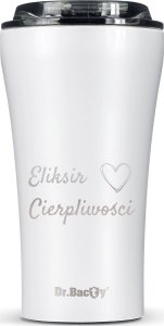 Dr.Bacty Kubek termiczny na kawę Dr.Bacty Apollo 2.0 - Eliksir cierpliwości - 360  ml - Glossy White 1