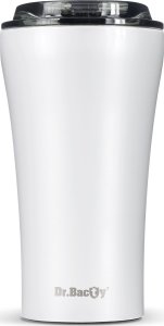 Dr.Bacty Kubek termiczny na kawę Dr.Bacty Apollo 2.0 - Oda do młodości - 360  ml - Glossy White 3
