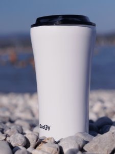 Dr.Bacty Kubek termiczny na kawę Dr.Bacty Apollo 2.0 - Oda do młodości - 360  ml - Glossy White 5