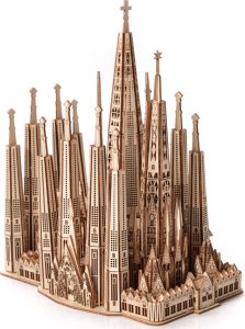 Nice Idea Little Story Drewniane Puzzle Model 3D - Sagrada Familia 3