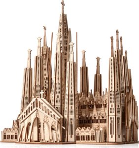 Nice Idea Little Story Drewniane Puzzle Model 3D - Sagrada Familia 5