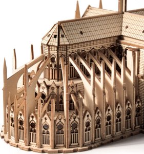 Nice Idea Little Story Drewniane Puzzle Model 3D - Notre-Dame 5