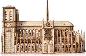 Nice Idea Little Story Drewniane Puzzle Model 3D - Notre-Dame 6