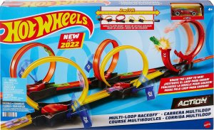 Hot Wheels TRACK HOT WHEELS 5 LOOPS HDR83 6