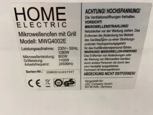 Kuchenka mikrofalowa Toshiba MW2-MM20P(BK) 15