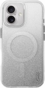 Uniq UNIQ case Coehl Lumino iPhone 16 6.1" Magnetic Charging silver/sparkling silver 1