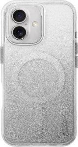 Uniq UNIQ case Coehl Lumino iPhone 16 6.1" Magnetic Charging silver/sparkling silver 9