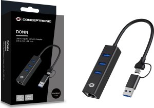 Karta sieciowa Conceptronic Conceptronic DONN07BA karta sieciowa Ethernet 5000 Mbit/s 6