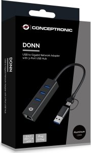 Karta sieciowa Conceptronic Conceptronic DONN07BA karta sieciowa Ethernet 5000 Mbit/s 7