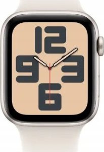 Smartwatch Apple Watch SE GPS + Cellular 40mm Starlight Alu Sport S/M Beżowy  (MXGJ3ET/A) 2
