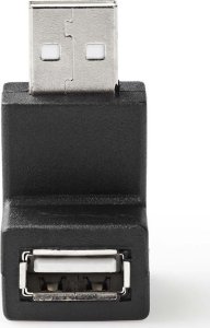 Adapter USB Nedis Nedis CCGB60930BK zmieniacz płci / kabli USB-A Czarny 2