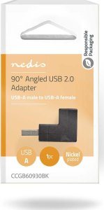 Adapter USB Nedis Nedis CCGB60930BK zmieniacz płci / kabli USB-A Czarny 5