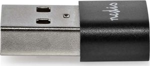 Adapter USB Nedis Nedis CCGB60920BK zmieniacz płci / kabli USB-A USB-C Czarny 4