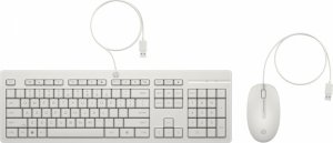 Klawiatura + mysz HP HP 225 Wired Mouse and Keyboard Combo White 1