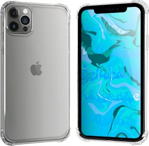 Hello Case ETUI PANCERNE DO APPLE IPHONE 12 PRO | CASE SILIKON ANTI SHOCK | SZKŁO 3