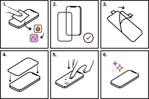 Hello Case 2-PAK Szkło Hartowane do Samsung Galaxy A24 4G / A25 5G (9H, płaskie 2.5D) 11