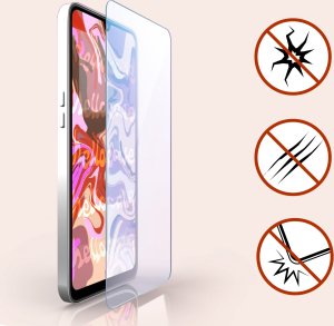 Hello Case 2-PAK Szkło Hartowane do Samsung Galaxy A24 4G / A25 5G (9H, płaskie 2.5D) 4