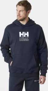 Helly Hansen Helly Hansen męska bluza z kapturem COTTON FLEECE GRAPHIC HOODIE 54158 597 2XL 4