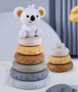 Kruzzel Klocki sensoryczne miękkie - 13 szt. Kruzzel 24812 4