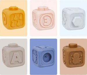 Kruzzel Klocki sensoryczne miękkie - 13 szt. Kruzzel 24812 7