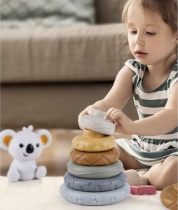 Kruzzel Klocki sensoryczne miękkie - 13 szt. Kruzzel 24812 8