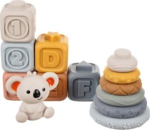 Kruzzel Klocki sensoryczne miękkie - 13 szt. Kruzzel 24812 9