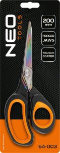 Neo Nożyczki kute, tytanowy finish 200mm 8