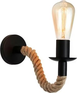 Kinkiet ATL ZD151 Kinkiet lampa ścienna loft sznur 1