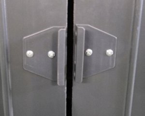 kontrast Domek metalowy na narzędzia blaszak, szopa 191x277x192 szary antracytowy 7