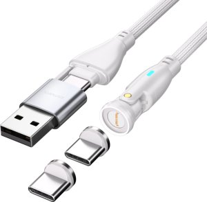 Kabel USB 4smarts USB-C - USB-C 1.8 m Biały (541236) 2