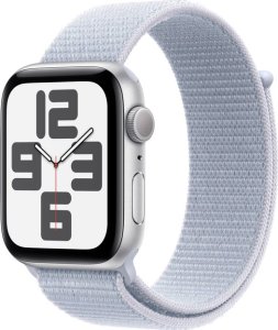 Smartwatch Apple Watch SE GPS 44mm Silver Alu Sport Loop Niebieski  (MXET3QF/A) 1